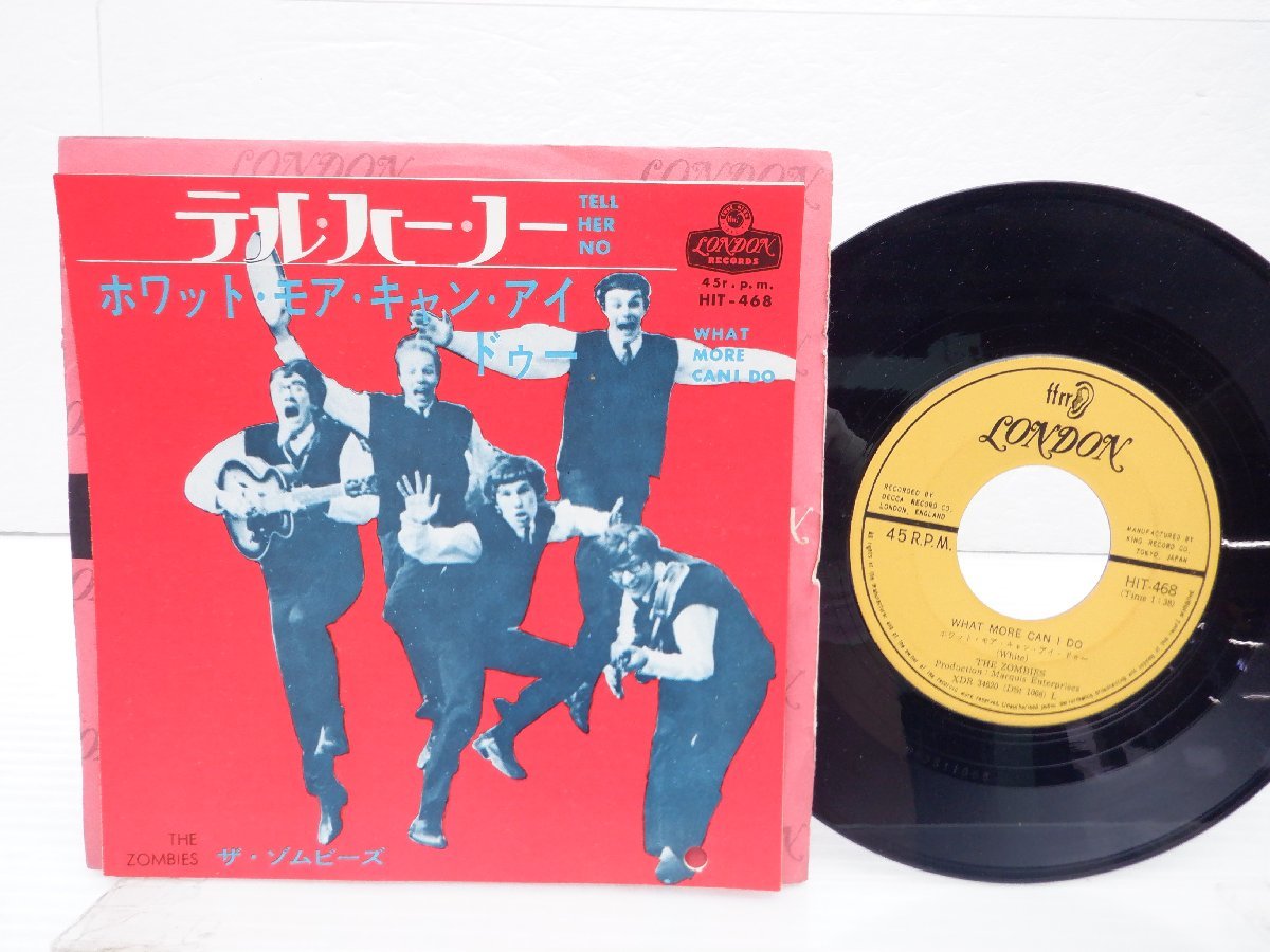 The Zombies「Tell Her No / What More Can I Do」EP（7インチ）/London Records(HIT-468)/洋楽ポップス_画像1