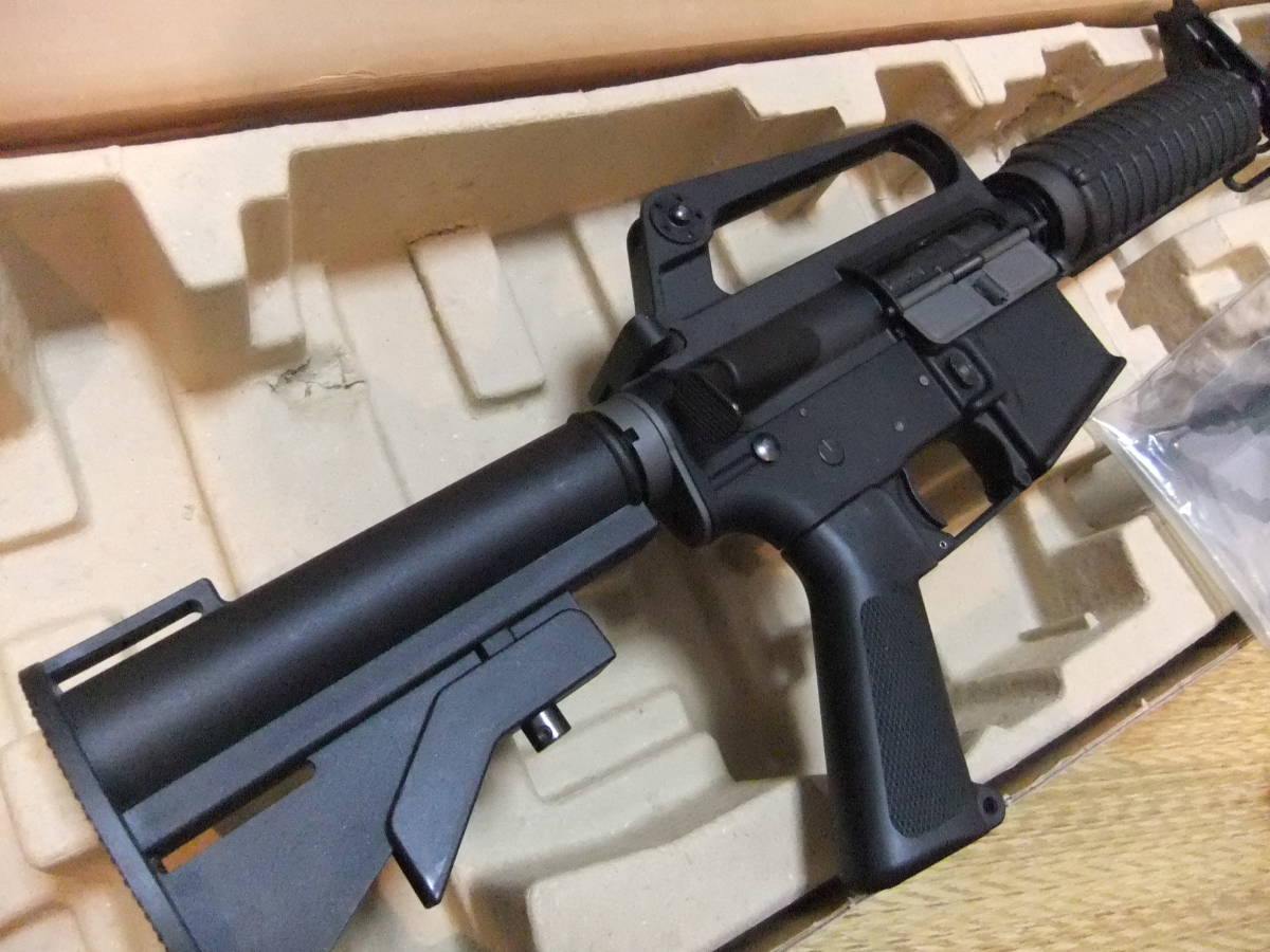 WE XM177 リアル刻印 有り オープンボルトVER. スチールアウター NPAS 組み込み済み 検索用 WA VFC GHK M4 M16 XM-177_画像5