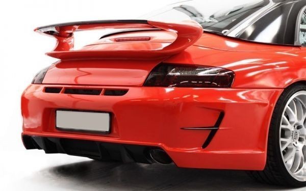 ●ポルシェ 911/996 前期カレラ GT3タイプカーボンリアウイング /GTウイング/クジラウイング/PORSCHE/カーボンフラップ/FRP/_画像1