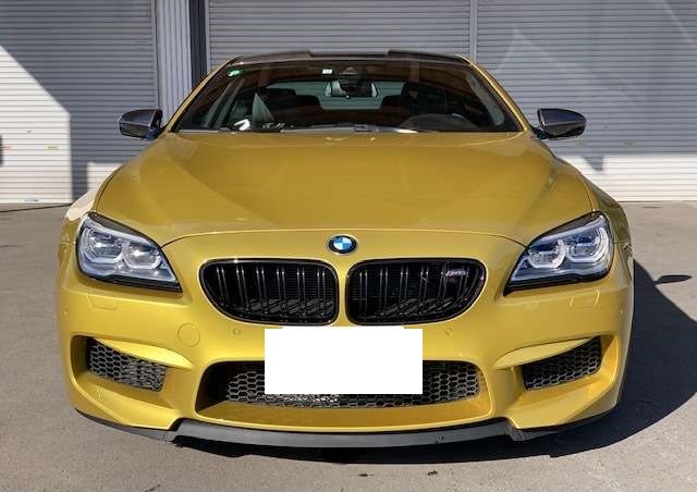 ●BMW F06 F12 F13 6シリーズクーペ/カブリオレ/グランクーペ用 M6タイプ ブラックキドニーグリル/ブラックセンターグリル/630 640 650 645_画像1