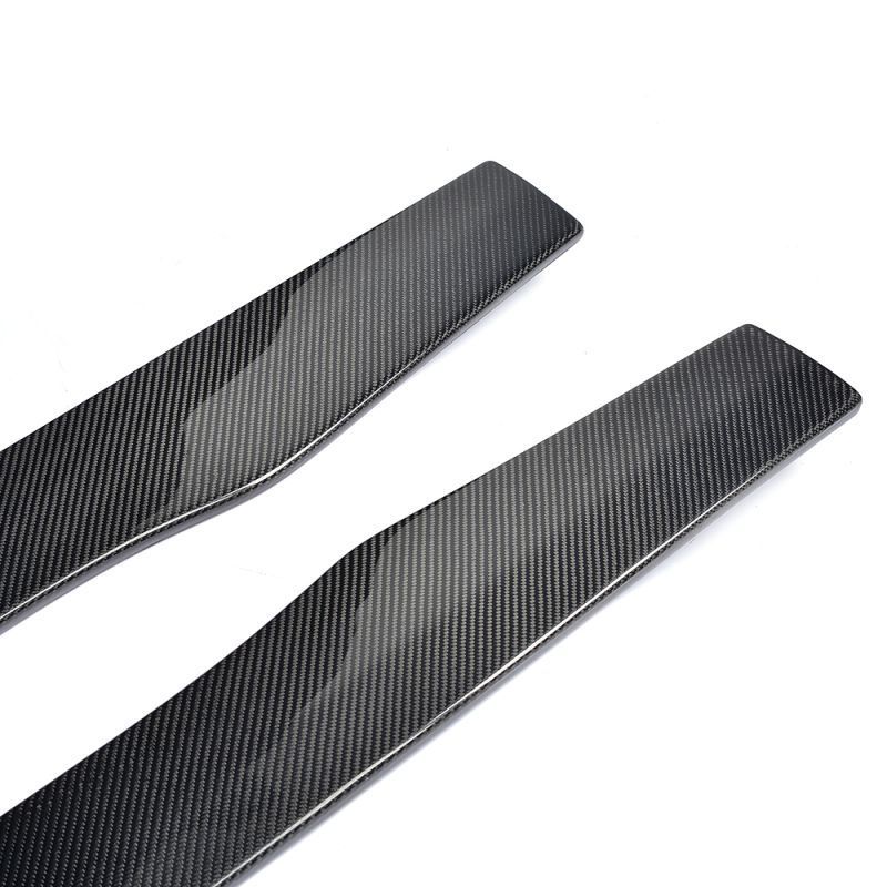 * Benz W205/C205/X205 C63AMG for carbon side skirt extension set / side step / side sill / Cross carbon 
