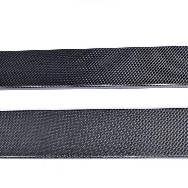 * Benz W205/C205/X205 C63AMG for carbon side skirt extension set / side step / side sill / Cross carbon 