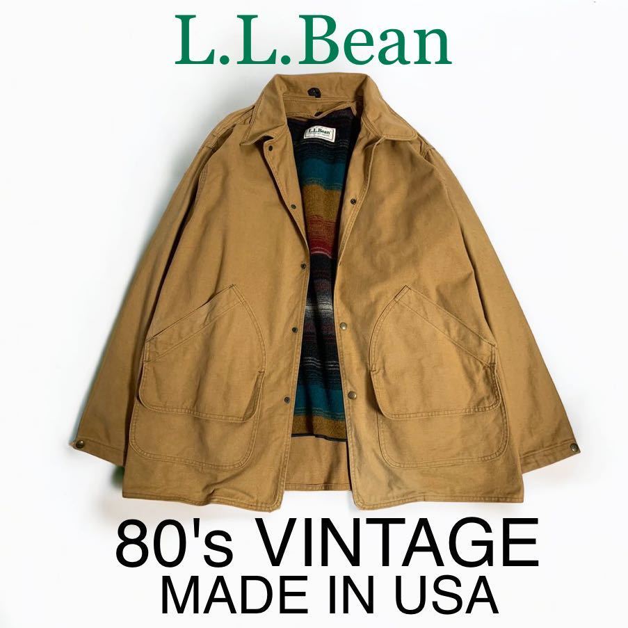 SALE】 LLBean VINTAGE 80's USA製 ネイティブ柄 ダック LLビーン