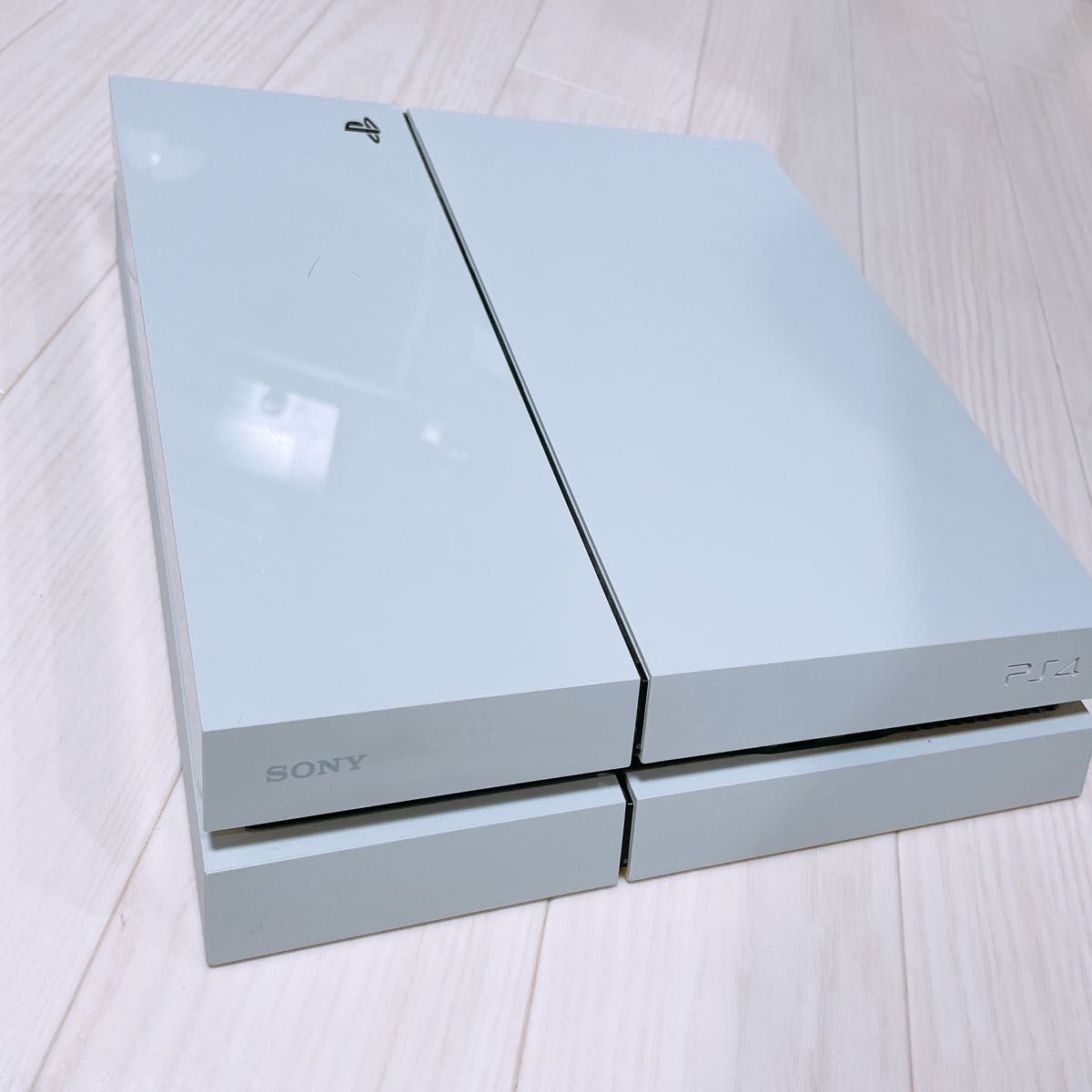 PS4 プレステ4 本体 ソフト付き 白 ホワイト コントローラー 2個 2台