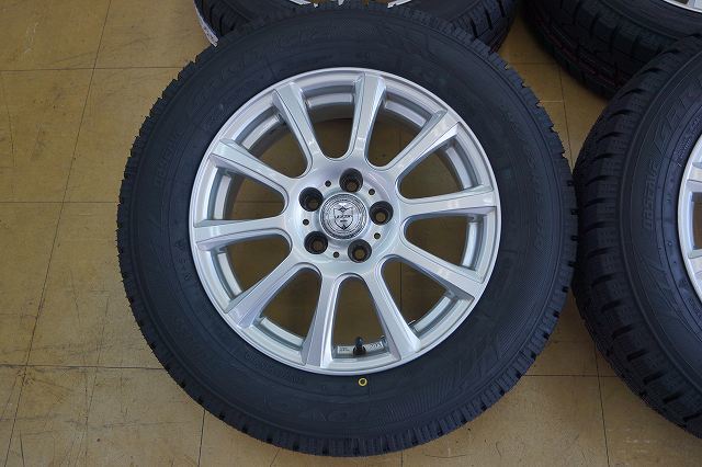 送料無料【23年 新品】195/65R15 トーヨー ガリットギズ GARIT GIZ【中古】WEDS ジョーカー 5H100 6J+43 プリウス カローラ ウィッシュ_画像2