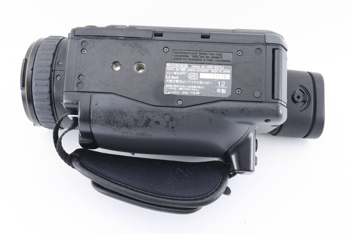 ソニー SONY HXR-NX70J NXCAMカムコーダー #1976337A-
