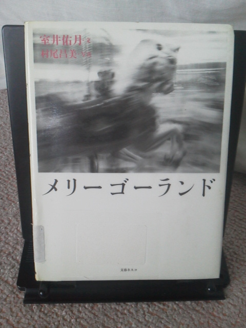 『メリーゴーランド』室井佑月／村尾昌美／文春ネスコ／初版_ステッカー跡あり