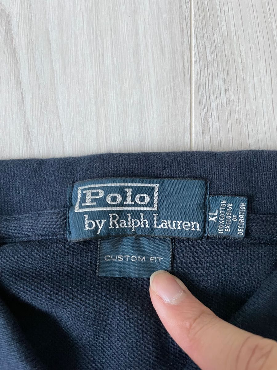 PoloRalphLauren ポロラルフローレン ポロシャツ レア 古着 XLサイズ