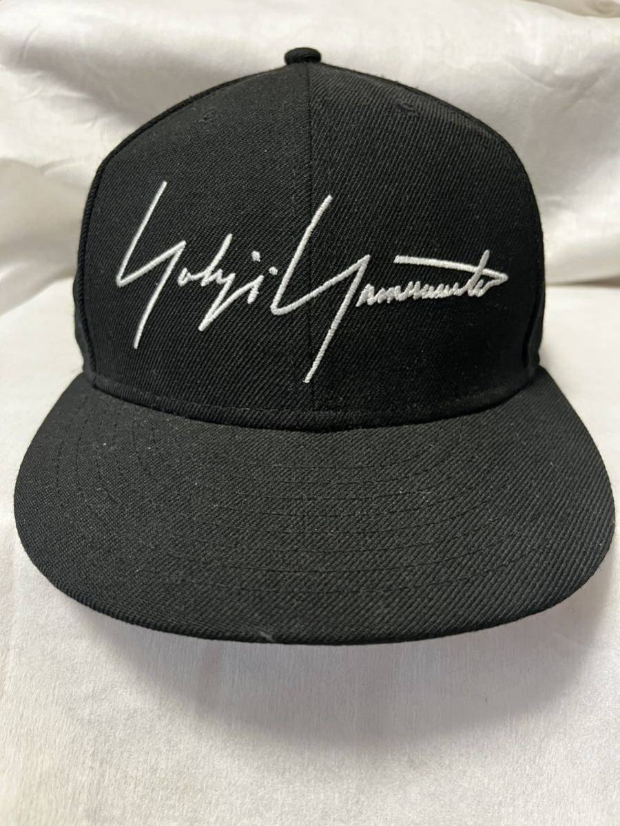 yohji yamamoto × new era 73/4 61.5cm ヨウジヤマモト ニューエラ ブラック_画像1