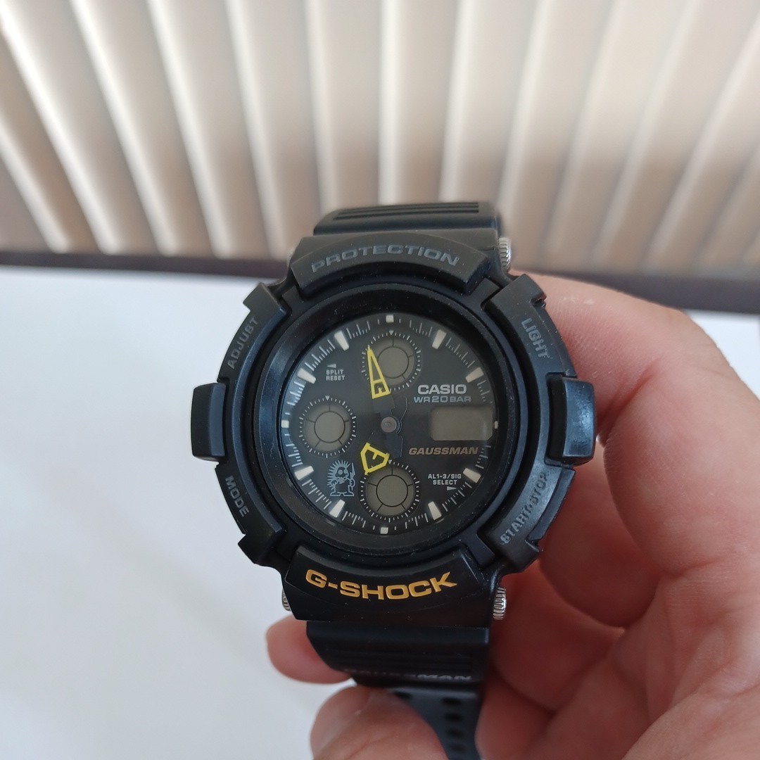正規品 未使用 CASIO G-SHOCK ガウスマン 1700 AW-571 カシオ Gショック 腕時計 デジタル