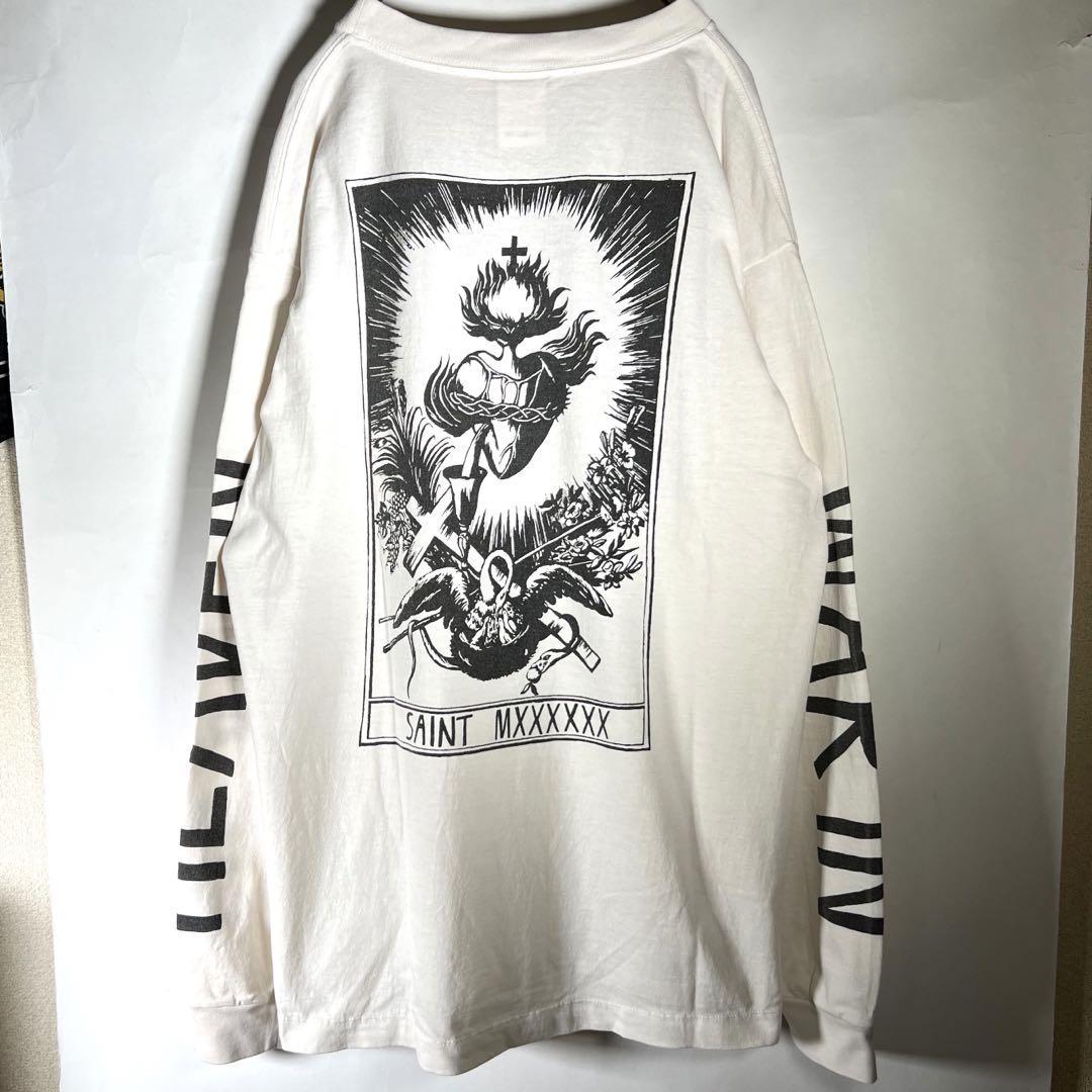 正規品 SAINT Mxxxxxx SAINT MICHAE セントマイケル LS TEE 長袖 正規品 SAINT Mxxxxxx SAINT MICHAE セントマイケル LS TEE 長袖