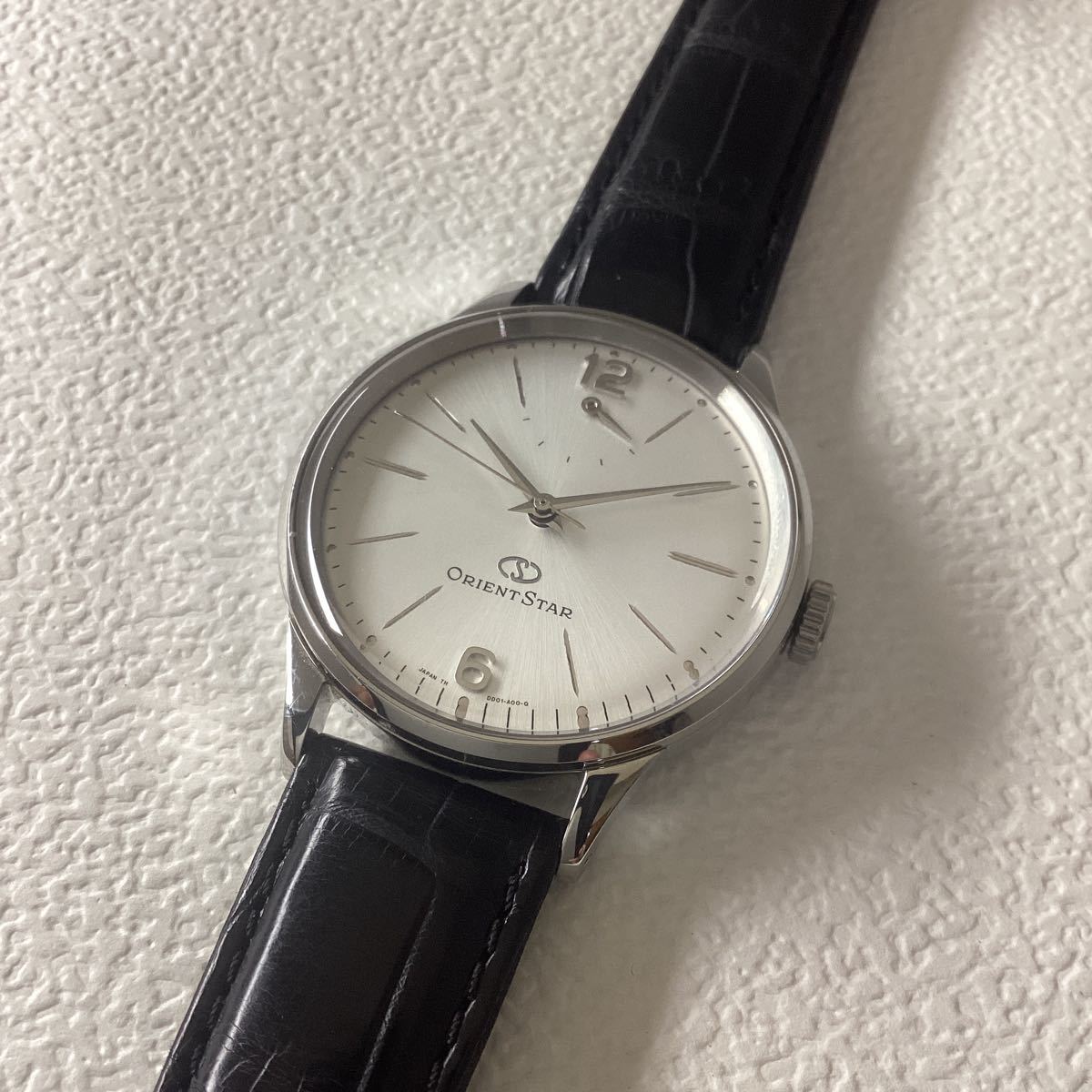 愛用 ORIENT 日本製 純正ベルト オリエントスター DD01-C0-B 手巻き