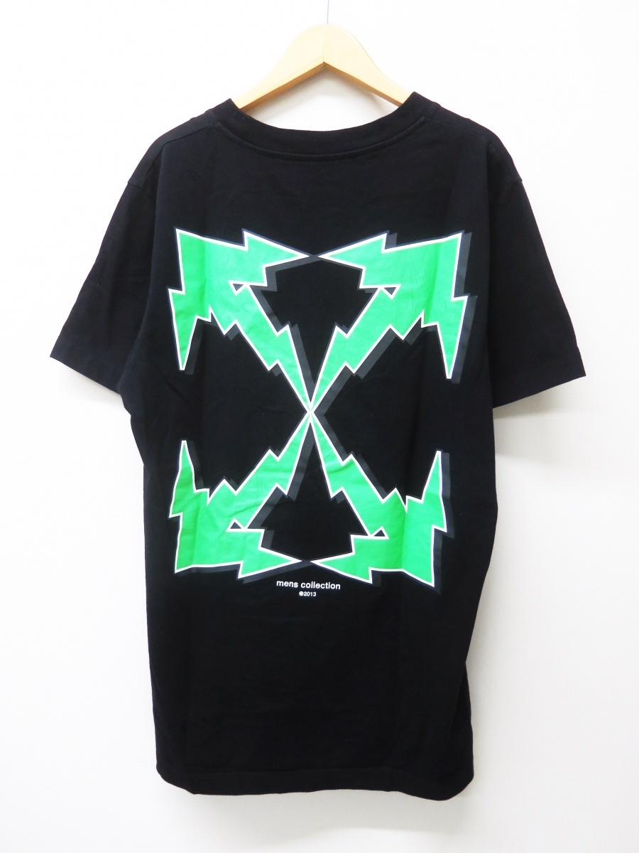 世界の OFF-WHITE オフホワイト Tシャツ TEE S/S ARROW BOLT 21SS