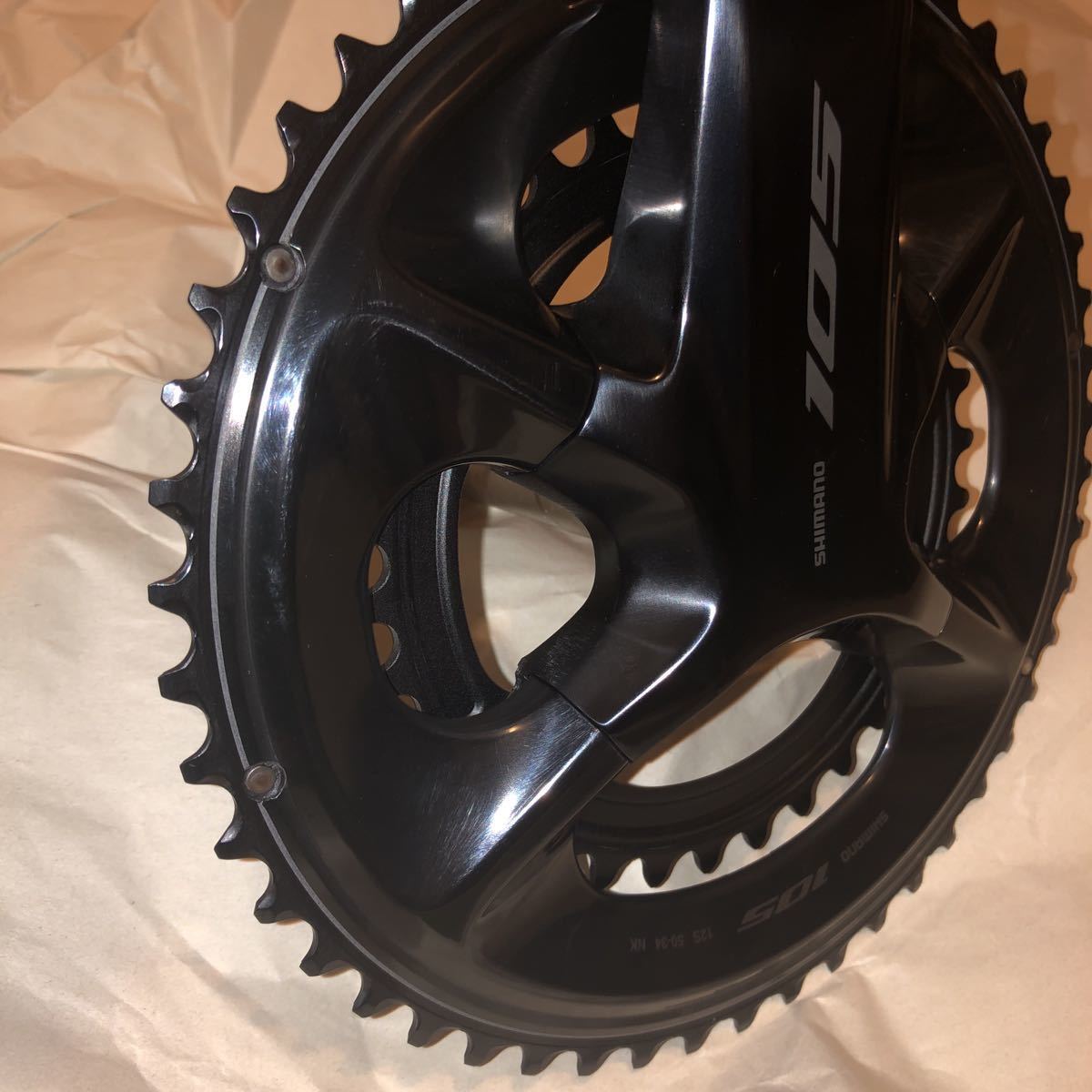 SHIMANO シマノ 105 チェーンホイール　クランク　完成車外し品　170mm FC R7100_画像3