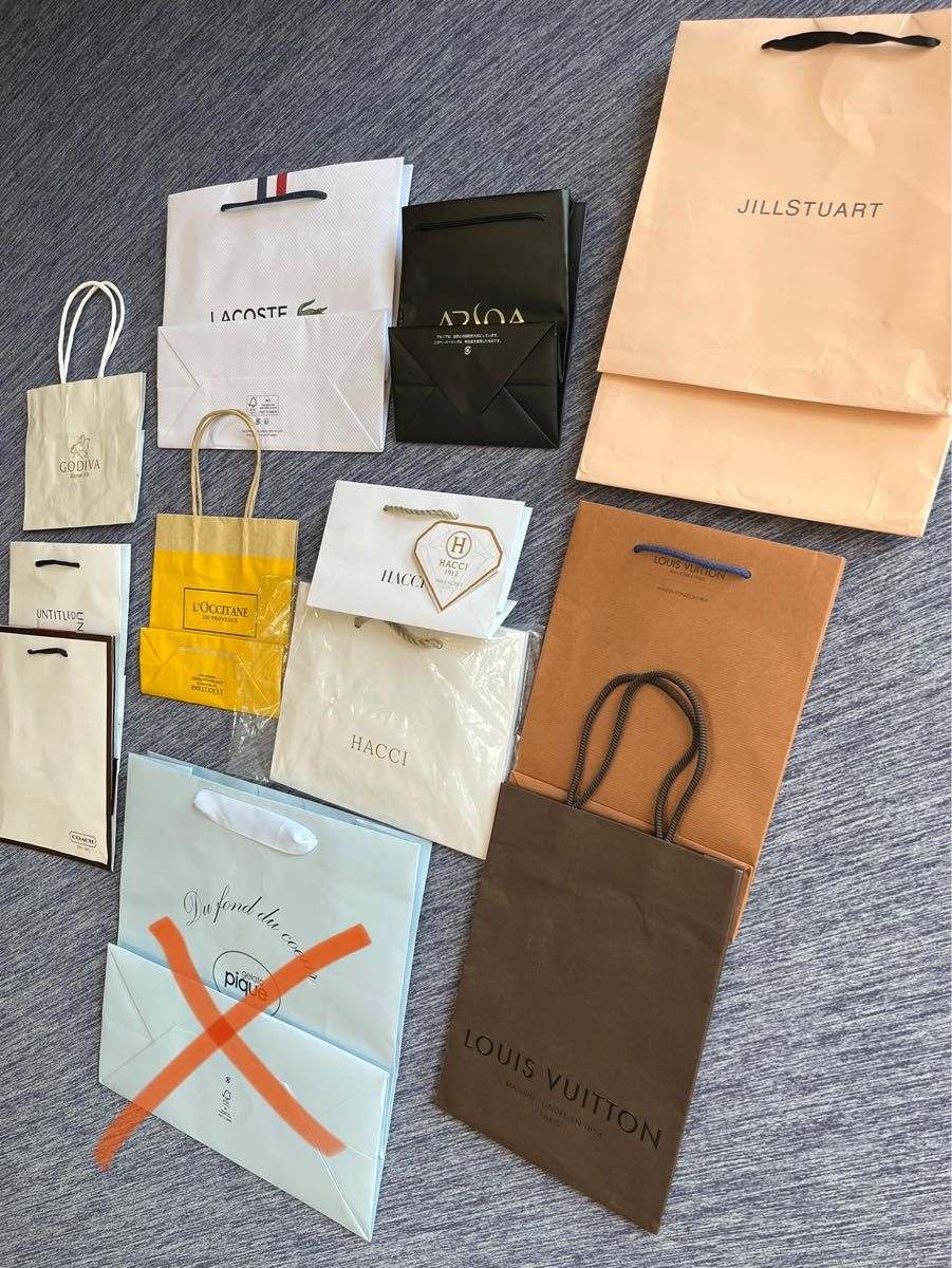 ◆各種　ブランド　袋　ショッパー　セット売り 多種類　紙袋◆