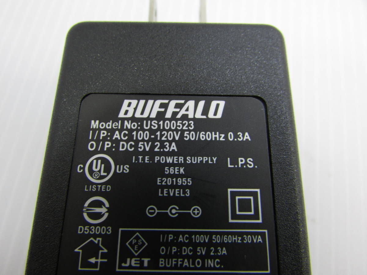 [YAC0115]*BUFFALO US100523 5V-2.3A электризация подтверждено * б/у 