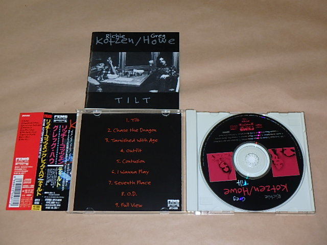 ティルト　/　 リッチー・コッツェン（RICHIE KOTZEN/GREG HOWE）/　CD　/　帯付き_画像2