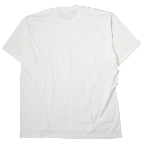 新品 SUPREME シュプリーム 23AW アメリカ製 Warm Up Tee ウォームアップTシャツ XL WHITE 半袖 WEEK1 MADE IN USA ロゴ トップス s18497_画像2