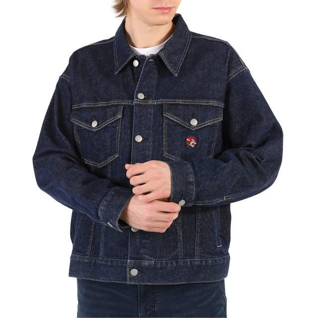  new goods Calvin klein Jeans Calvin Klein jeans 22SS DAD DENIM JACKET Tiger embroidery Denim jacket J319942 M G Jean g13474