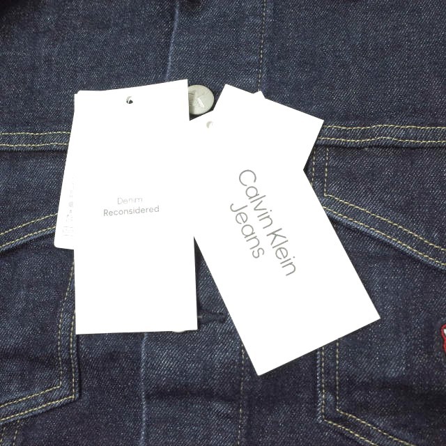  new goods Calvin klein Jeans Calvin Klein jeans 22SS DAD DENIM JACKET Tiger embroidery Denim jacket J319942 M G Jean g13474