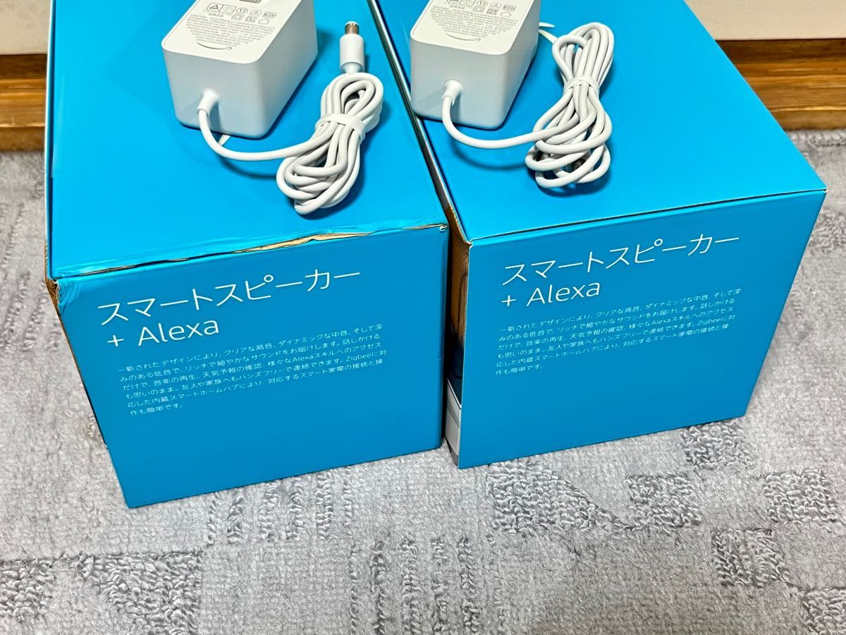 Amazon echo 第4世代 2台セット スマートスピーカー エコー Amazon echo 第4世代 2台セット スマートスピーカー エコー
