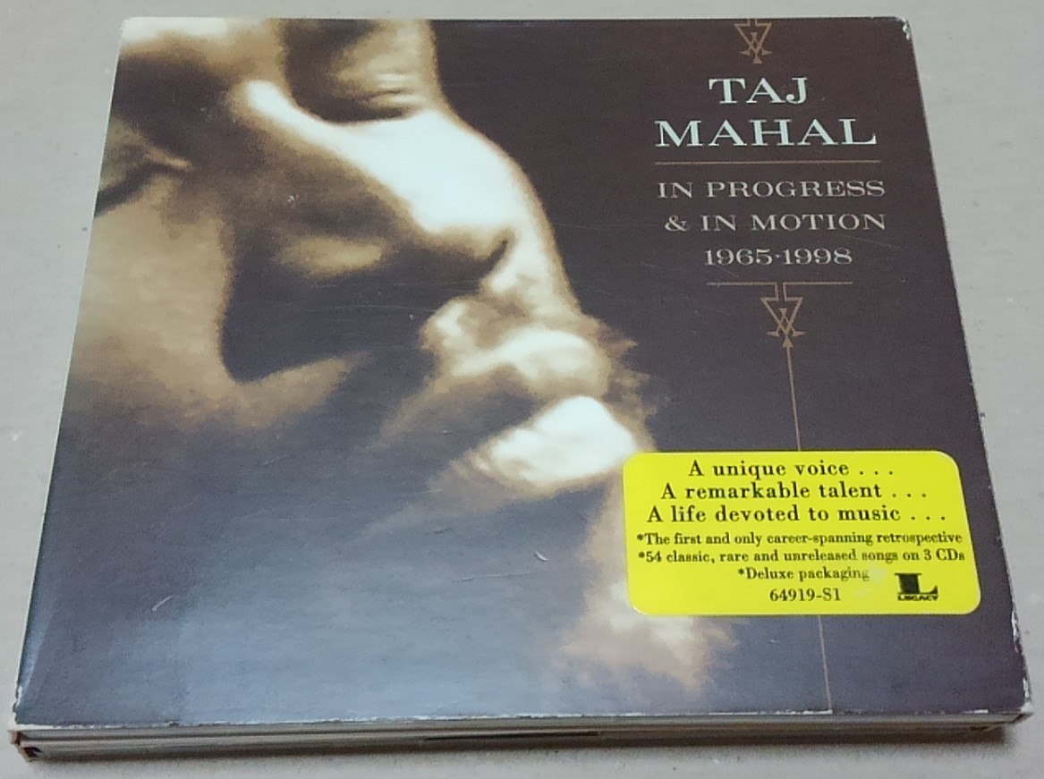 【3CD】TAJ MAHAL / IN PROGRESS ＆ IN MOTION 1965-1998■US盤/C3K 64919■タジ・マハル_画像1