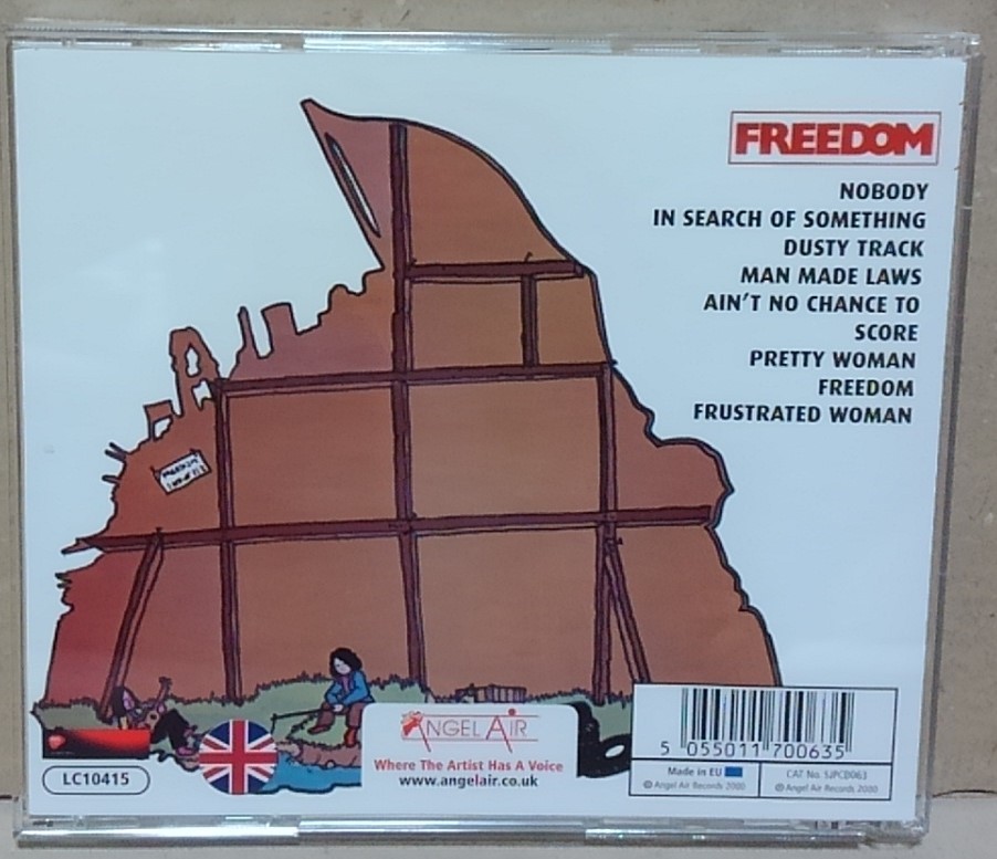 【CD】FREEDOM / FREEDOM■ANGEL AIR/SJPCD063■BOBBY HARRISON, ROGER SAUNDERS and WALTER MONAGHAMの画像2