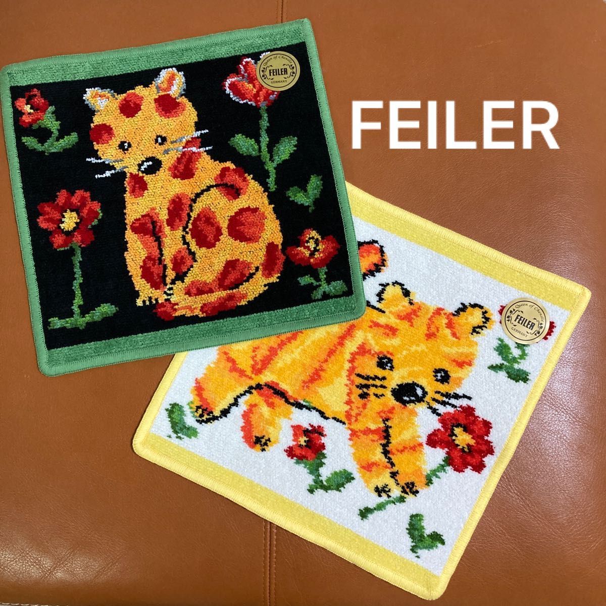 FEILER フェイラー タオルハンカチ 2枚 新品未使用|PayPayフリマ