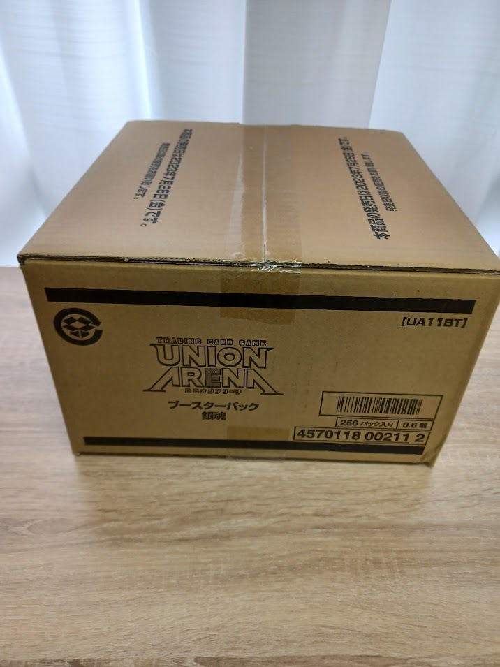 未開封カートン16box UNION ARENA ブースターパック 銀魂-