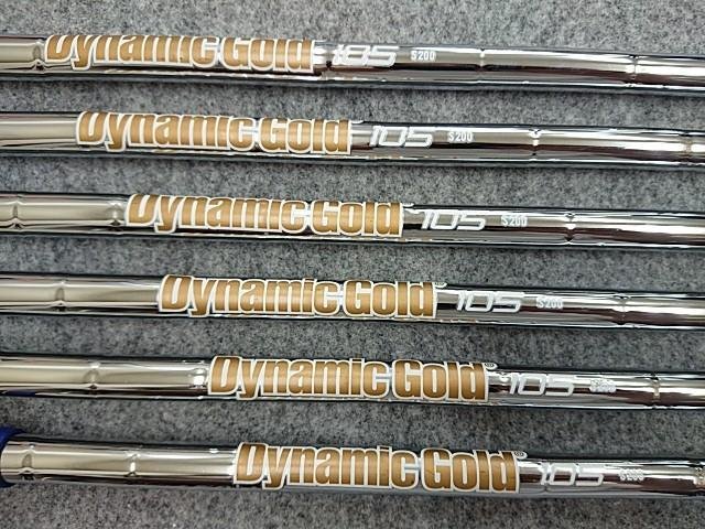 ピジョンゴルフ P-tune ピーチューン PG101 軟鉄アイアン #5-PW 6本セット Dynamic Gold ダイナミックゴールド 105 (S)_画像6