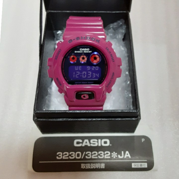 激レア G-SHOCK DW-6900PL 生産終了モデル パープル ピンク-