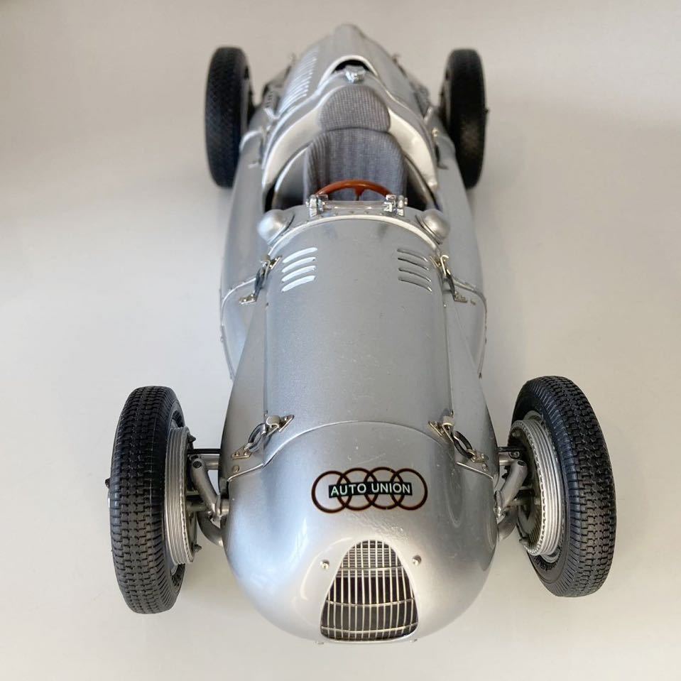 CMC 1/18 Auto Union Type D 1938 1939 箱付き アウトウニオン イニイレ_画像2