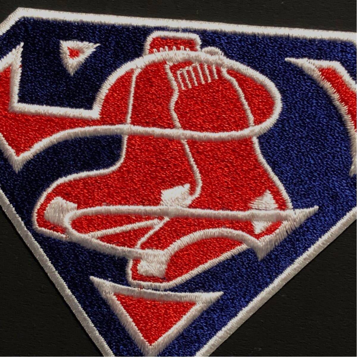 MLB ボストン・レッドソックス スーパーマン ワッペン_画像2