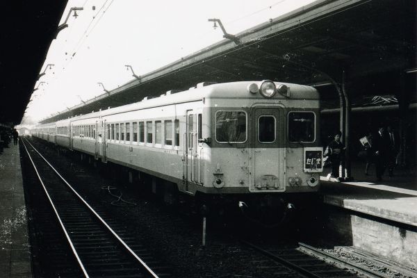 鉄道写真 準急 たじま キハ55系気動車 KG判（102mm×152mm）1_画像1