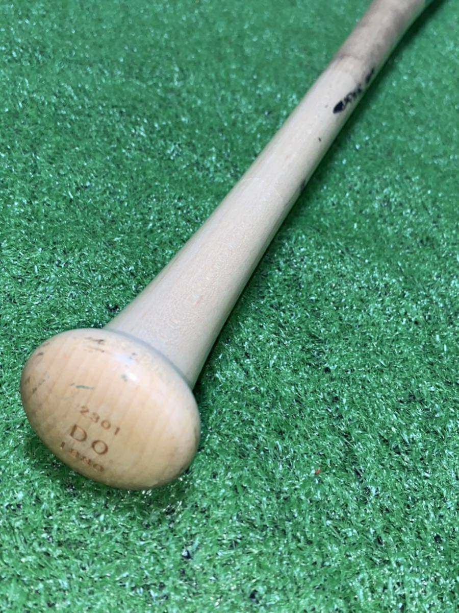 中日 0 細川 2023シーズン 実使用バット 実使用、サイン入り 中日 0 細川 2023シーズン 実使用バット 実使用、サイン入り