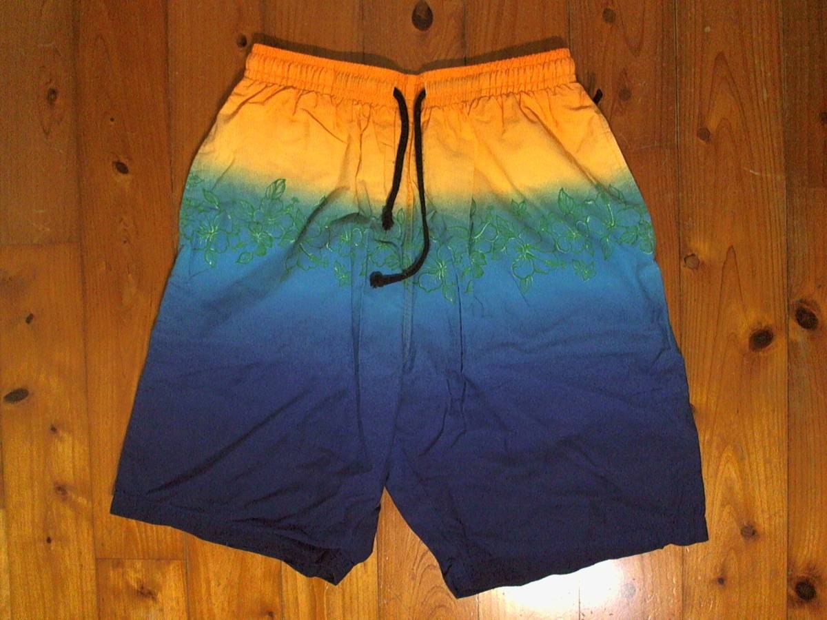 * местного производства * No-brand * мужской купальный костюм морская вода брюки море хлеб шорты для серфинга спортивные брюки M orange зеленый темно синий 
