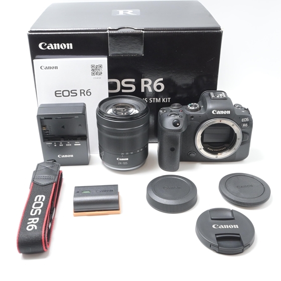 高級ブランド EOS 【極上品】Canon R6 レンズキット STM IS RF24-105