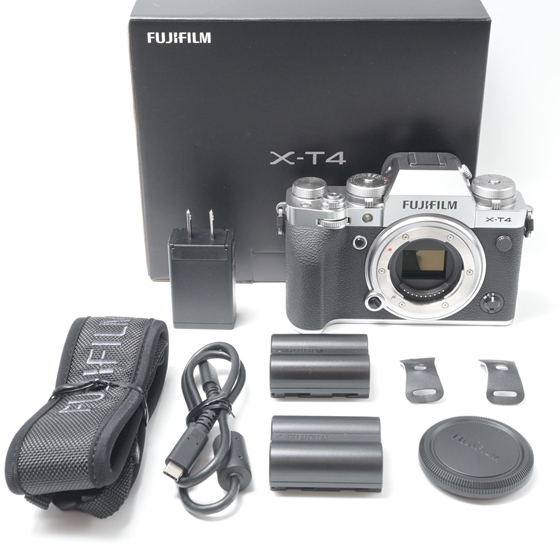 直営店に限定 【新品級】FUJIFILM シルバー ボディ X-T4 富士フイルム