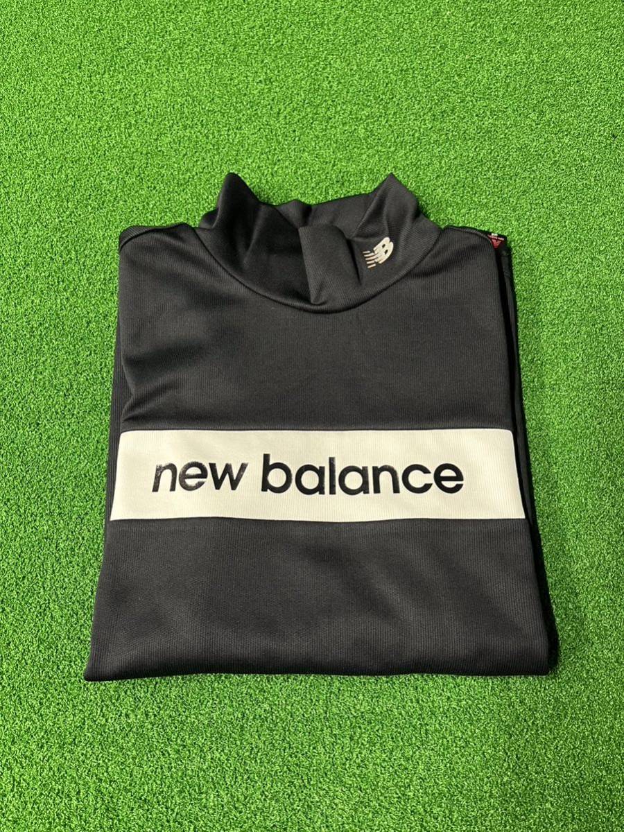 新品　ゴルフウエアー　レディース　ニューバランス 012-1267504 サイズ1（M）ブラック　長袖シャツ