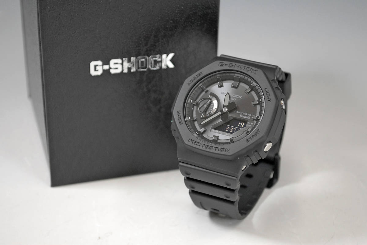 最新な G-SHOCK GA-B2100ー1A1JF オールブラック ○ Bluetooth