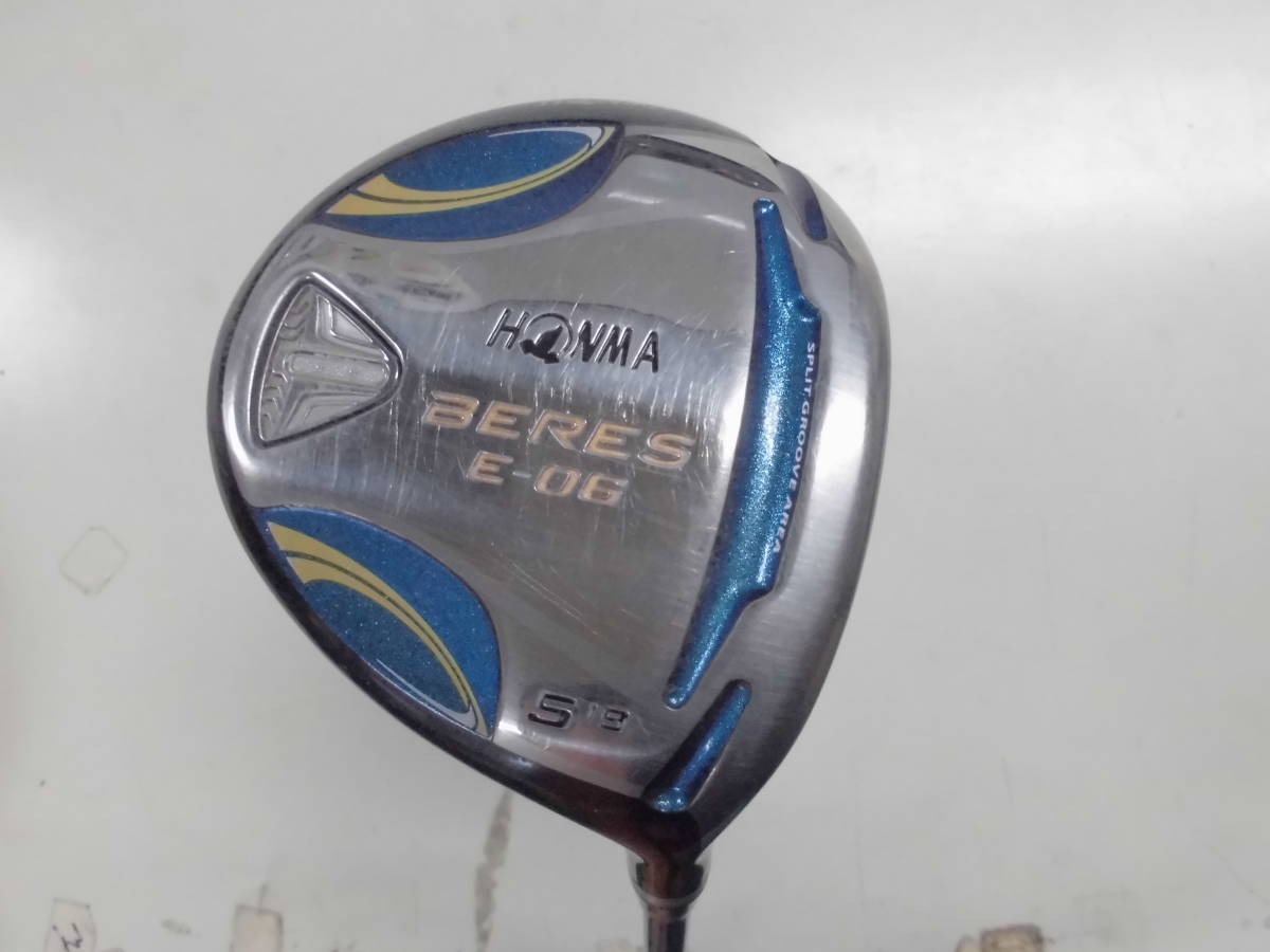 ー品販売 ホンマ(HONMA)・BERES E-06・W5(19度)・フェアウェイ・R