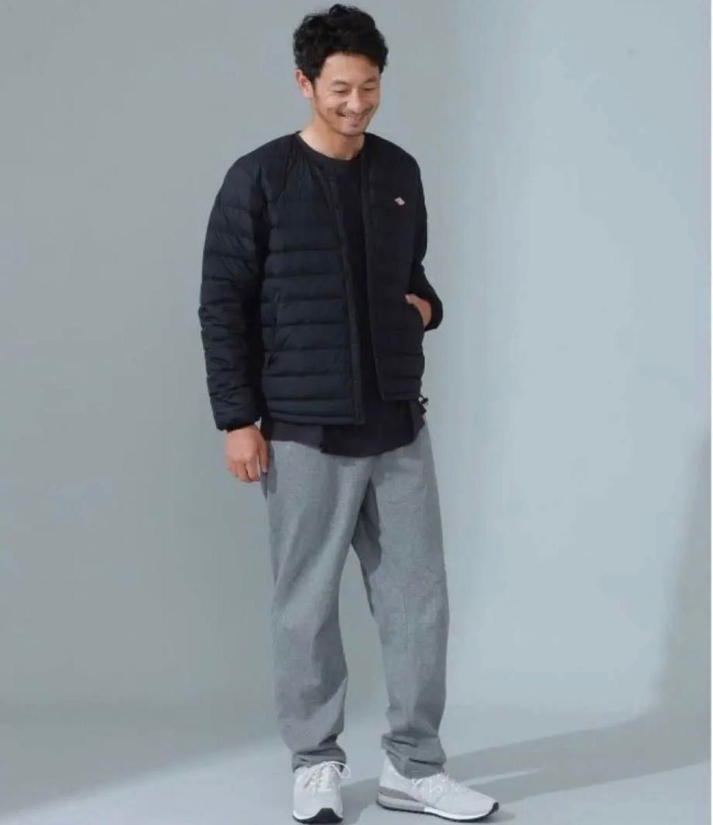新品 Dantonダントン インナーダウン ジャケット ブラック 新品 Dantonダントン インナーダウン ジャケット ブラック