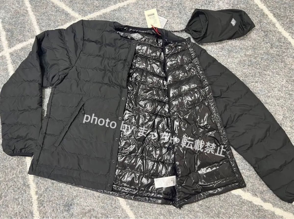 新品 Dantonダントン インナーダウン ジャケット ブラック 新品 Dantonダントン インナーダウン ジャケット ブラック