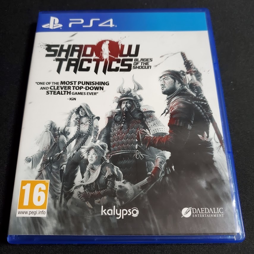 PS4　シャドウタクティクス　Shadow Tactics 海外版　輸入版 Shadow Tactics Blades of the Shogun _画像1