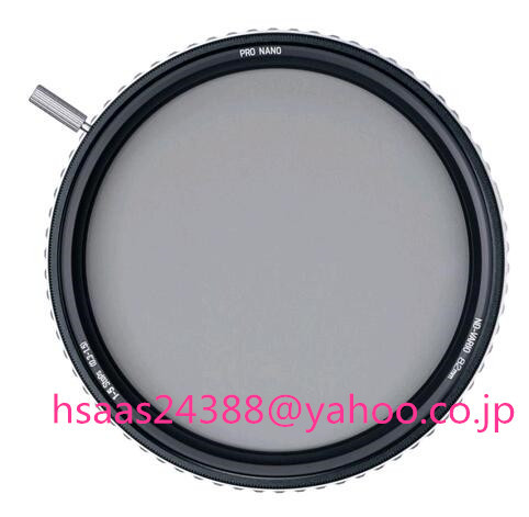 500円引きクーポン】 TRUE Nisi COLOR (82mm)可変NDフィルター