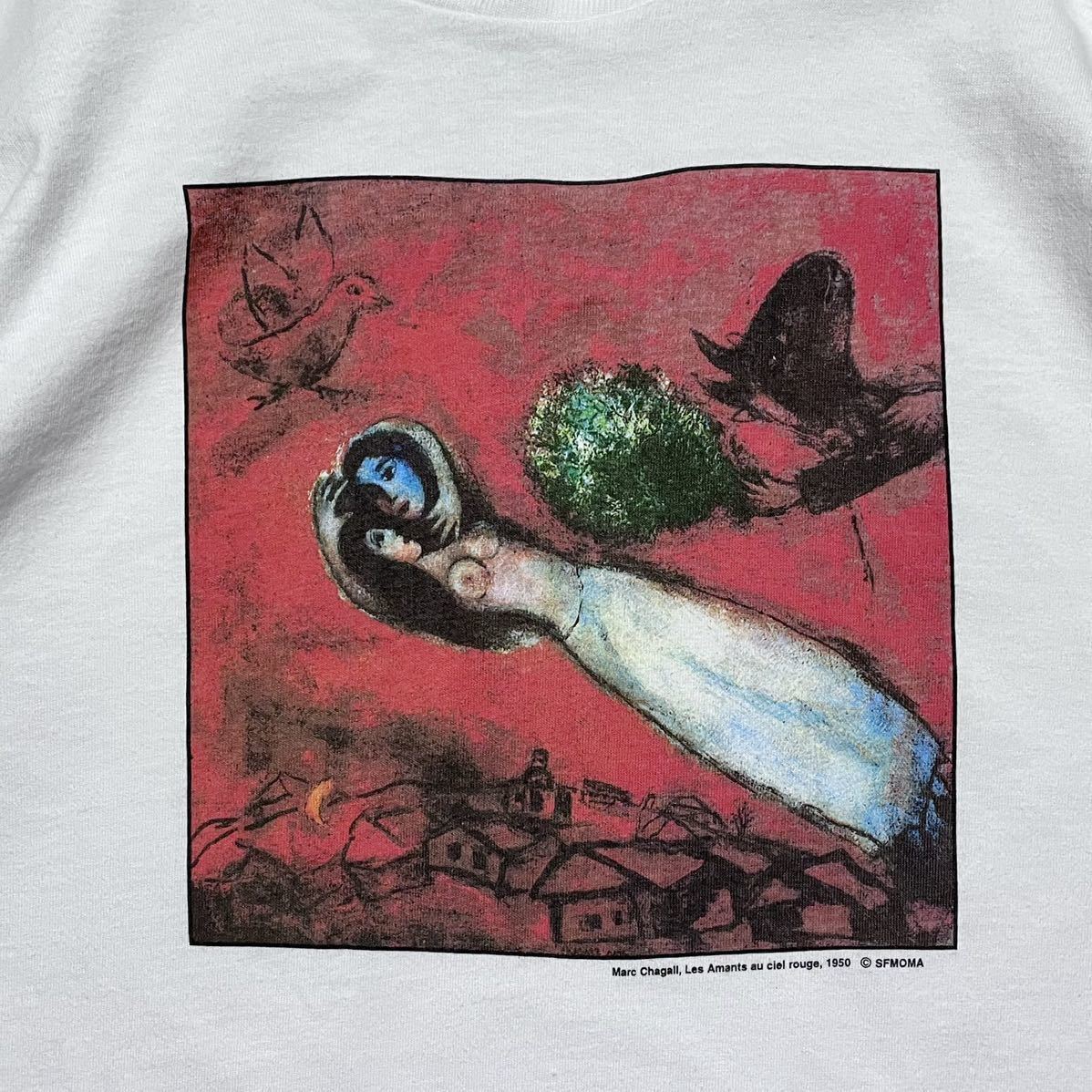 1スタ アート's USA製 Marc Chagall シャガール Tシャツ L