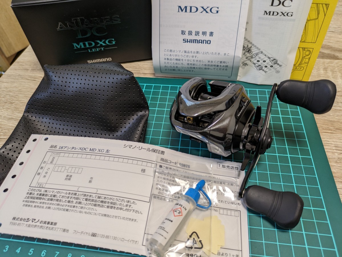 使用少【超美品】18アンタレスDCMD XG LEFT 左巻き シマノ SHIMANO