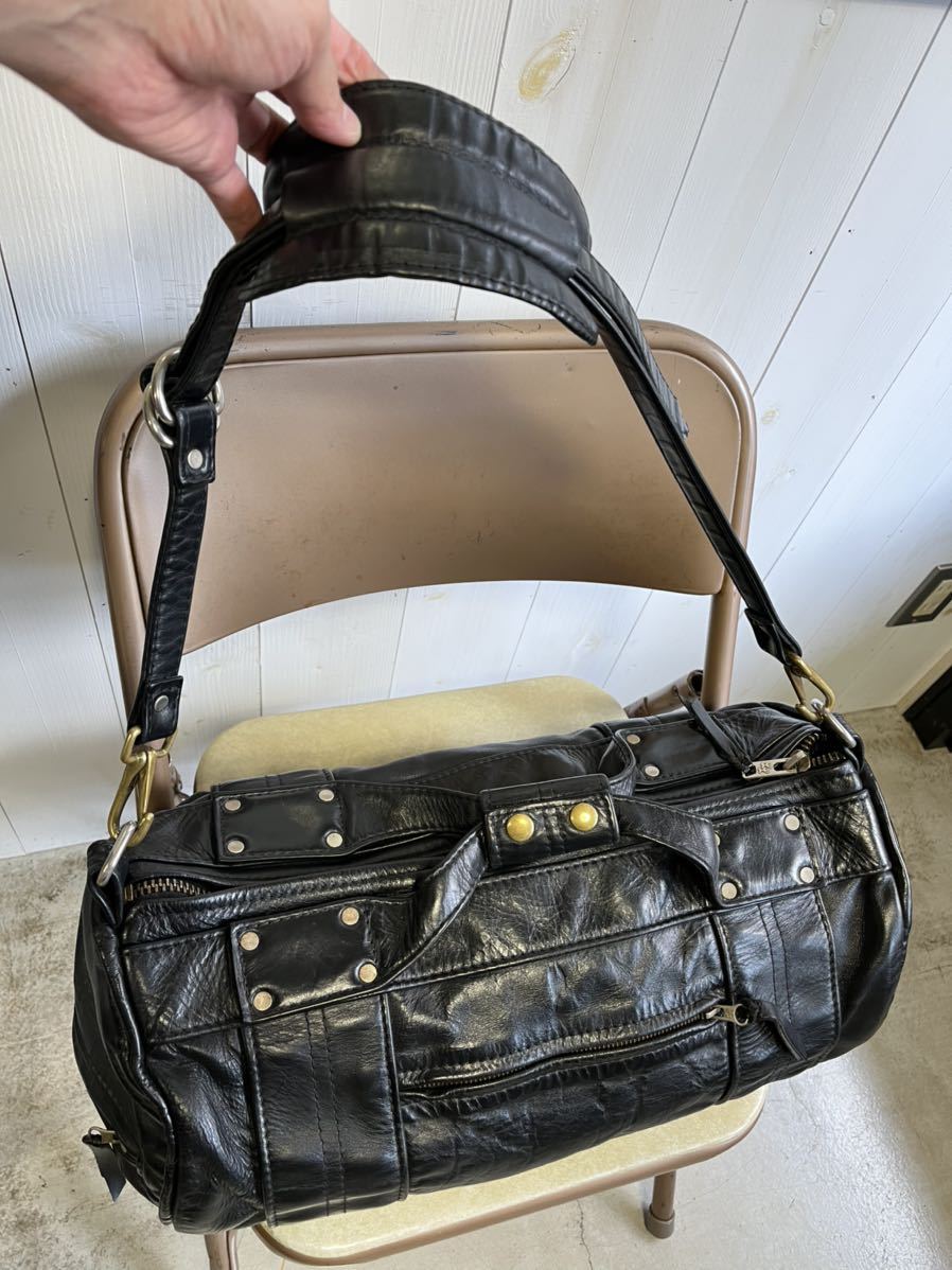 Langlitz Leathers Regular Travel Bag ラングリッツレザー レギュラー トラベルバッグ ボストンバッグ ドラムバッグ_画像1