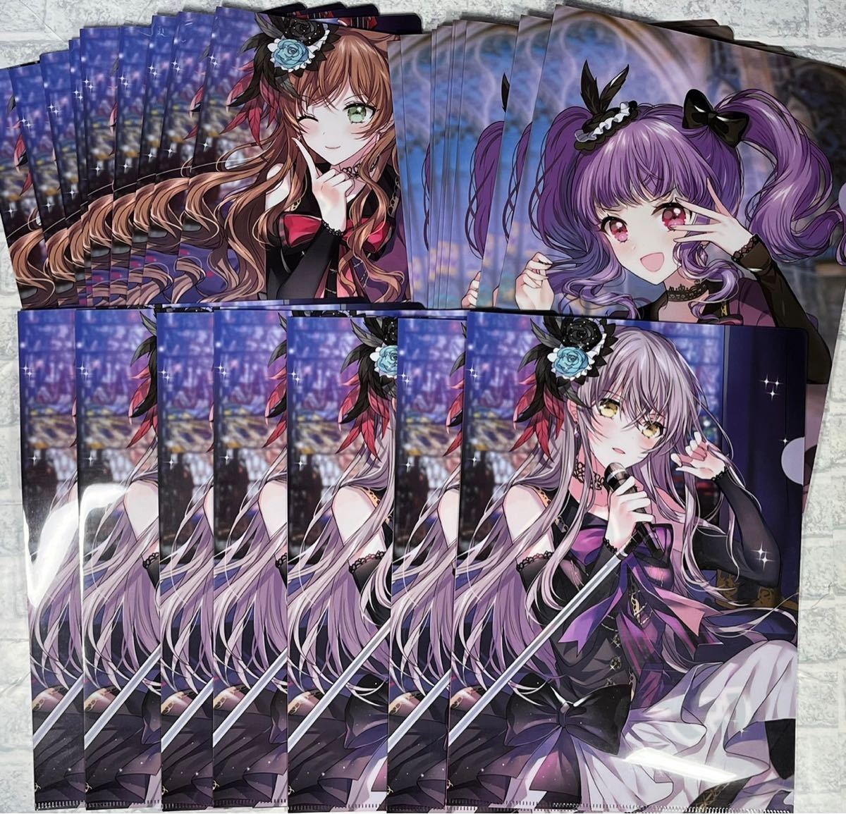 28枚セット】BanG Dream! A4クリアファイル 今井リサ湊友希那 宇田川