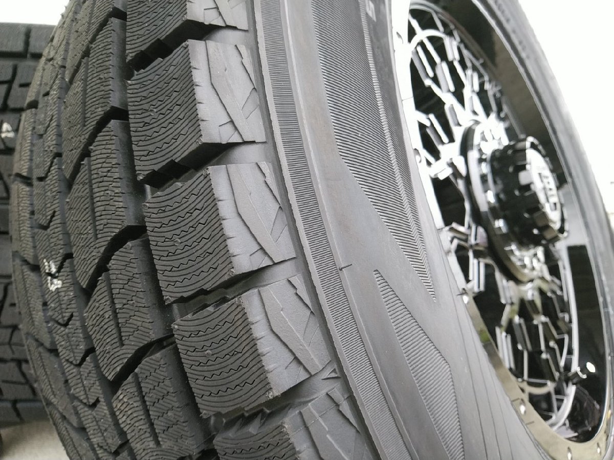 10月発送 スタッドレス ダンロップ ウィンターマックス SJ8+ 265/70R17 265/65R17 275/65R17 プラド ハイラックス FJ パジェロ PreDator_画像6